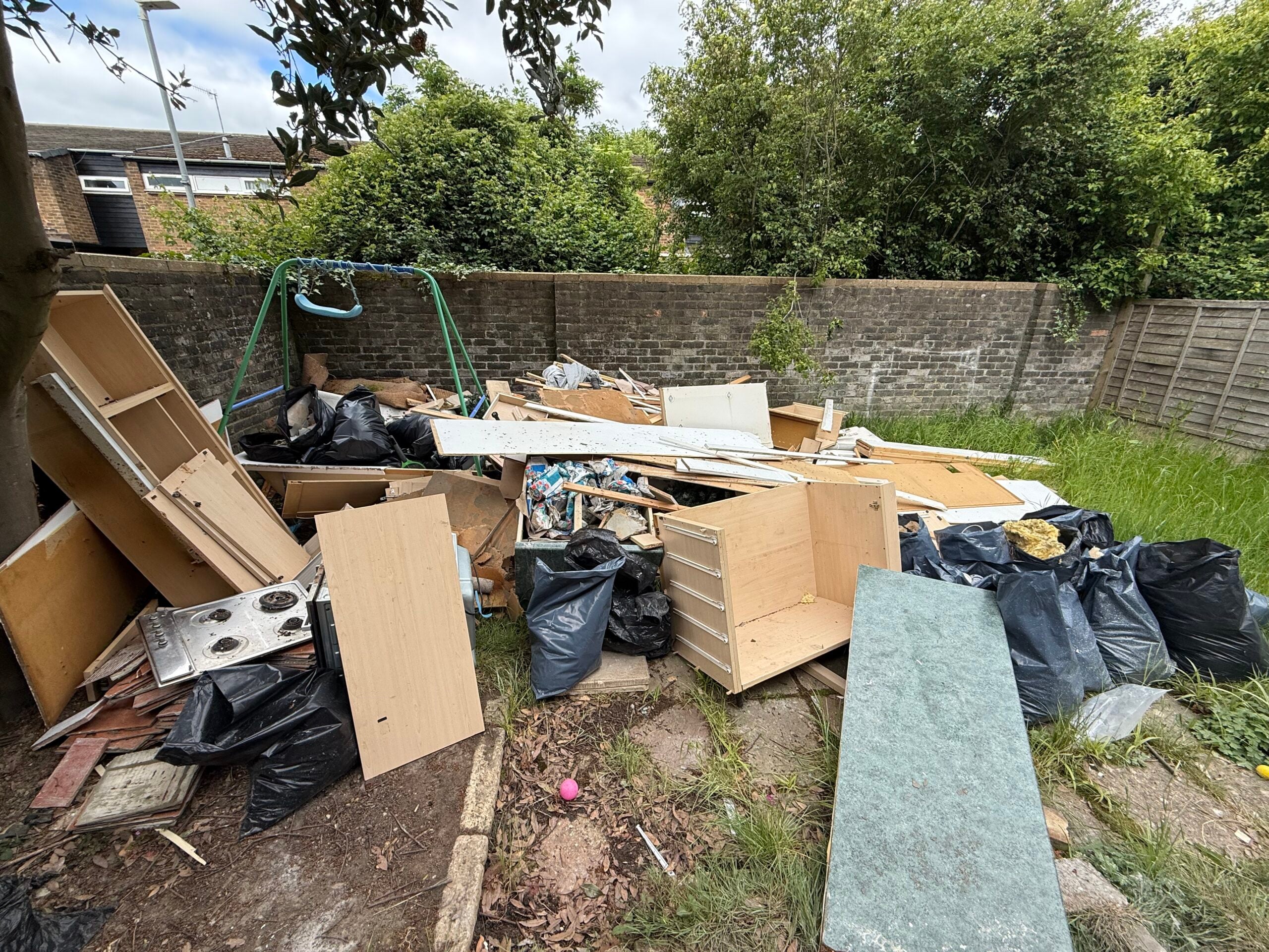 Before clearance